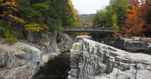 The Scenic Drive To Rocky Gorge In New Hampshire Is Almost As Beautiful As The Destination Itself