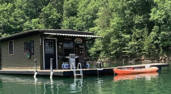 This Hidden Floating Boathouse Is Full Of Charm And Perfect For An Escape Into Nature