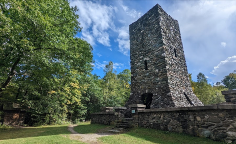This Fascinating Vermont Tower Has Been Abandoned And Reclaimed By Nature For Decades Now