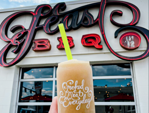 It Doesn't Get More Kentucky Than An Ale-8-One Bourbon Slushie From Feast BBQ