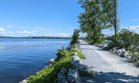 Feel Like You're Walking On Water When Go On This Vermont Hike That's Surrounded by Lake Champlain