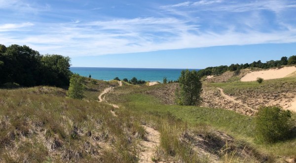 There Are More Dunes Than There Are Miles Along This Beautiful Hiking Trail In Michigan