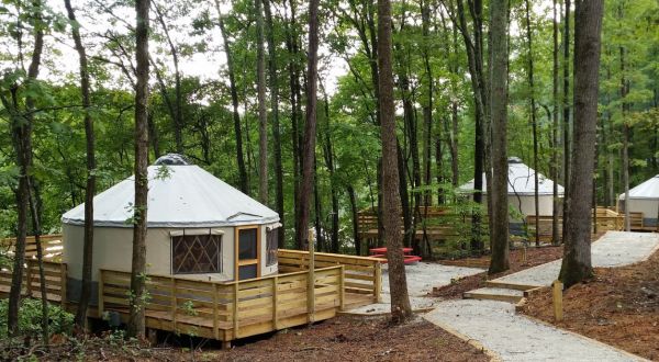 Sweetwater Creek State Park In Georgia Has A Yurt Village, And It’s As Great As It Sounds