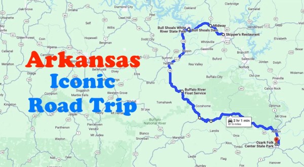 The Stunning Arkansas Drive That Is One Of The Best Road Trips You Can Take In America