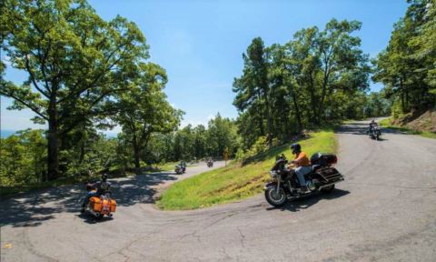 This Scenic Drive Runs Straight Through Arkansas' Mount Nebo State Park, And It's A Breathtaking Journey
