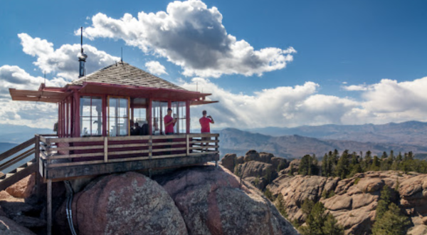 Climb 143 Steps To The Top Of The Devil’s Head Fire Tower In Colorado And You Can See For Hundreds Of Miles
