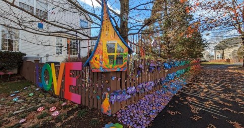 Virginia's Rock Garden, The Kindness Rocks Project Is A Work Of Art