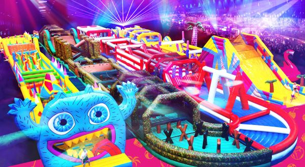 The Monster USA, The World’s Largest Adult Bouncy House Is Coming To Florida