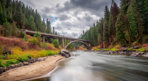 Spend The Day Exploring This Scenic Bridge In Idaho