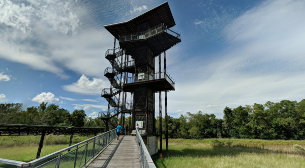 Climb 82 Feet To The Top Of The John Jacob Observation Tower In Texas And You Can See For Miles