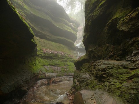 We Bet You Didn't Know There Was A Miniature Grand Canyon In Indiana
