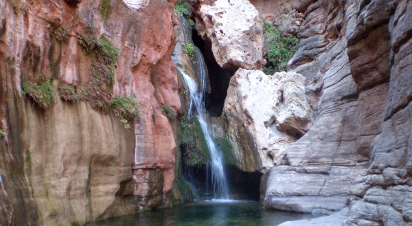 This Waterfall With An Emerald Pool Is A Hidden Wonder In Arizona’s Grand Canyon You Must See With Your Own Eyes