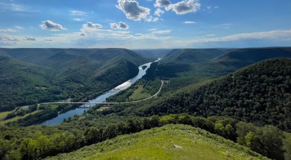 The Scenic Drive To Hyner View State Park Is Almost As Beautiful As The Destination Itself