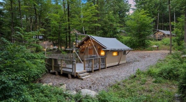 Sleep Under The Stars When You Go Glamping In New York’s Adirondack Mountains