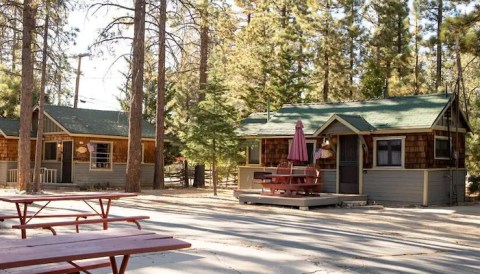 There's No Better Place To Go Glamping Than This Magnificent Cabin Lodge In Big Bear Lake