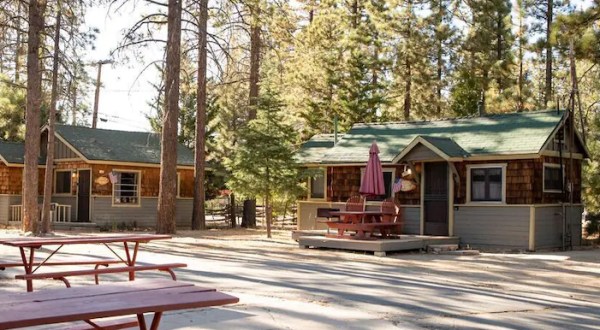 There’s No Better Place To Go Glamping Than This Magnificent Cabin Lodge In Big Bear Lake