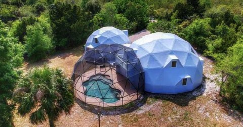 Stay Overnight In This Breathtaking Dome Just Steps From The Forest In Florida