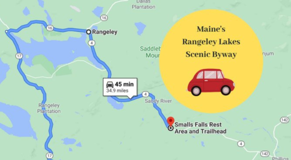 Hop In Your Car And Take Rangeley Lakes Byway For An Incredible 35-Mile Scenic Drive In Maine