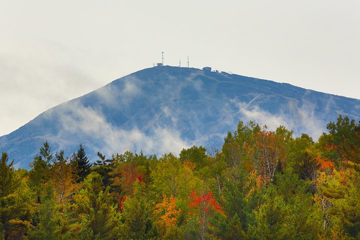 Sugarloaf Mountain in fall