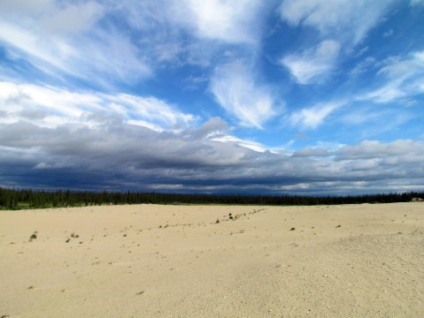 A Bit Of An Unexpected Natural Wonder, Few People Know There Are Sand Dunes Hiding In Alaska