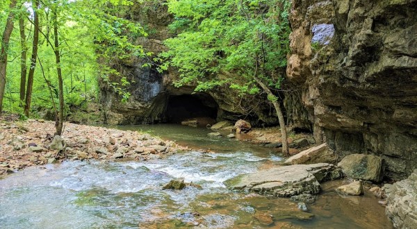 Few People Know This Beautiful Natural Canyon In Arkansas Even Exists
