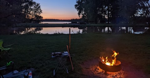 9 Spectacular Spots In Ohio Where You Can Camp Right On The Lake