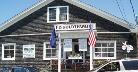 You Can Eat Fresh Caught Lobster Over Looking The Bay At This Maine General Store And Restaurant