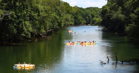 Take The Longest Float Trip In Georgia This Summer On The Chattahoochee River