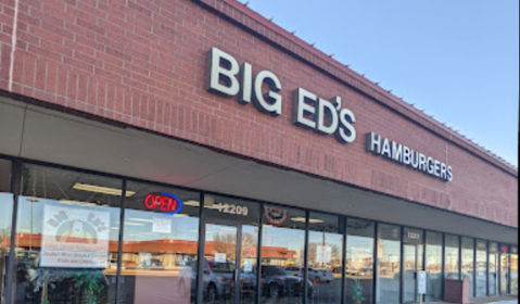You'll Barely Be Able To Take A Bite Of The Massive Burgers At Big Ed's In Oklahoma