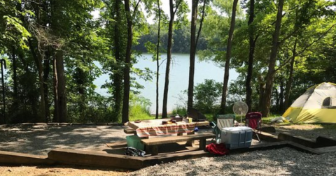 5 Amazing Campgrounds Near Nashville Where You Can Spend The Night For 25 Bucks Or Less