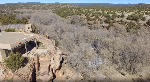 Stay Overnight In This Breathtaking Cliff House Just Steps From The River In New Mexico