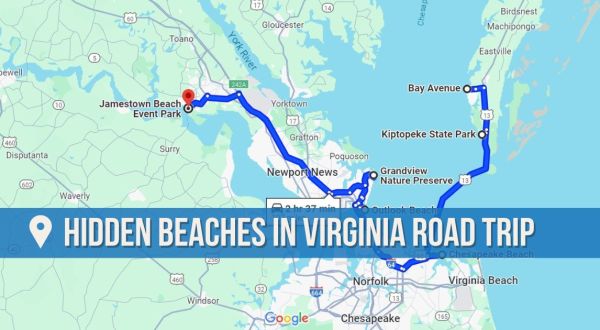 The Hidden Beaches Road Trip That Will Show You Virginia Like Never Before