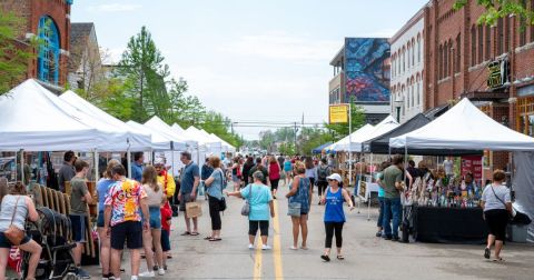 Enjoy The Most Colorful Spring Festival In Michigan At The Lake Orion Art And Flower Fair