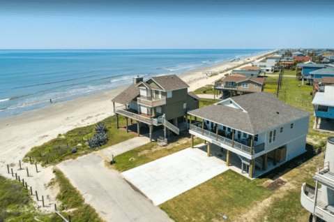 Stay Overnight In This Breathtaking Beach House Just Steps From The Gulf In Texas