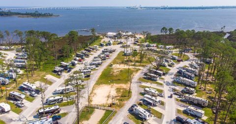 The New Biloxi Bay RV Resort May Just Be The Disneyland Of Mississippi Campgrounds
