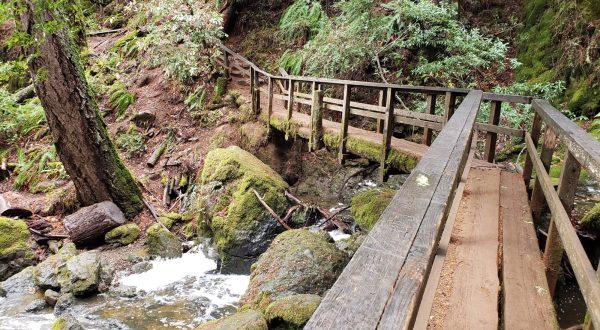 There Are More Waterfalls Than There Are Miles Along This Beautiful Hiking Trail In Northern California