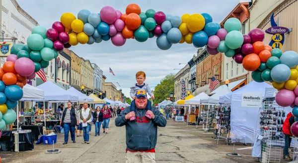 Enjoy The Most Colorful Spring Festival In Wisconsin At The Spring Fair on the Square