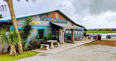 Lone Cabbage Fish Camp Just Might Have The Wackiest Menu In All Of Florida But It's Amazing
