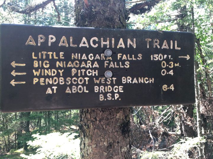 sign for Appalachian Trail