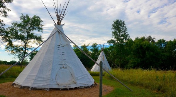 Rock Climb During The Day, Then Sleep In A Tipi Among The Bison At Night In Luverne, Minnesota