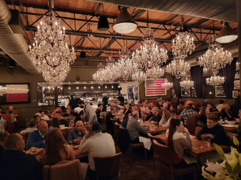 Dine Under 63 Beautiful Chandeliers At This Award-Winning Restaurant In Texas