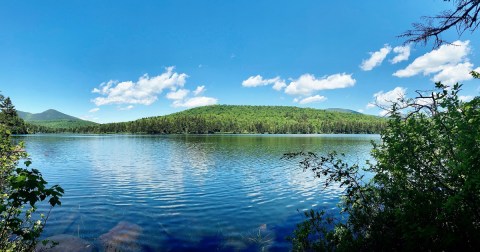 Mountain Pond In Chatham, New Hampshire Is So Little-Known, You Just Might Have It All To Yourself