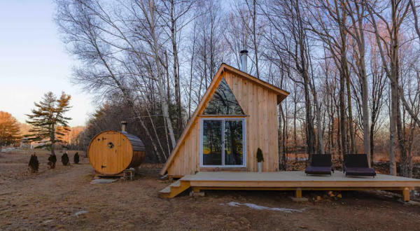 You’ll Never Forget Your Stay At This Charming Cabin In New Hampshire With Its Very Own Sauna