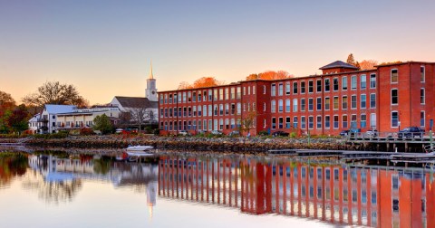 Few People Realize How Much Mill History Is Preserved In The Small Town Of Newmarket, New Hampshire
