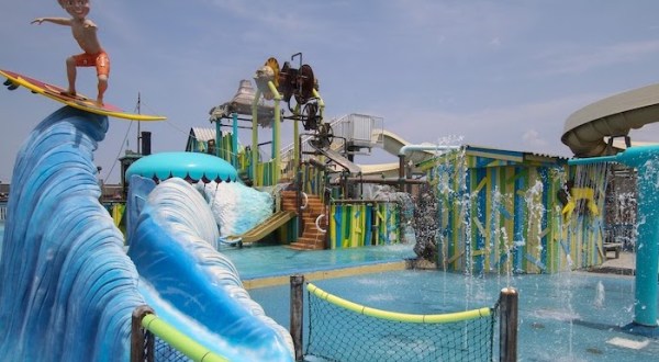 Complete With Water Slides And A Wave Pool, Thundering Surf Waterpark In New Jersey Is A Hidden Gem