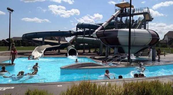 Complete With Water Slides And A Lazy River, Cascade Falls Aquatic Center In Iowa Is A Hidden Gem