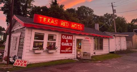 The Michigan Hot Dog From Clare & Carls In New Has A Cult Following, And There's A Reason Why