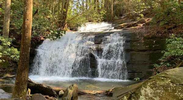 Hike To A Beautiful Waterfall Then Dine At A Small-Town BBQ Spot On This Delightful Adventure In Georgia