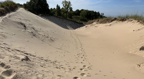 The Unique Hike In Indiana That Leads You Through Stunning Sand Dunes