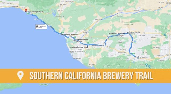 Take This Southern California Brewery Trail For A Weekend You’ll Never Forget